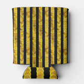 スパンパターン、ビーズ、ライン石、3Dファッション。 缶クーラー (裏面)