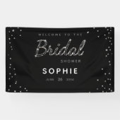 スパーエレガントクルグリッターブライダルシャワー標識 横断幕 (横)