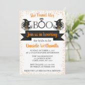 スパーエレガントクルブハロウィーンウィッチブライダルシャワー 招待状 (スタンド正面)