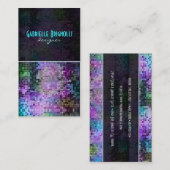 スパーカラフルクレスとグリッターパターン2 名刺 (正面/裏面)