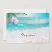 スパーキングオーシャンウェディング発表 セーブザデート (正面)