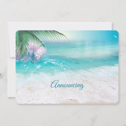 スパーキングオーシャンウェーターズ 結婚発表 セーブザデート (正面)