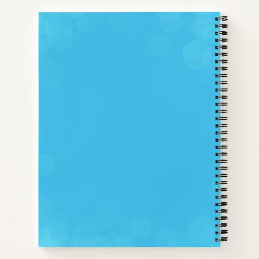 スパーキングマーメイドの眼鏡の名前を読んで ノートブック (裏面)