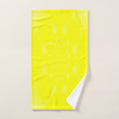 スパーキング イエロー バスタオルセット (ハンドタオル)