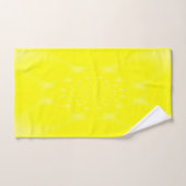 スパーキング イエロー バスタオルセット (ハンドタオル)