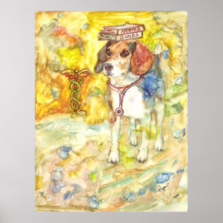 スパーキーは医学部のポスターに行く ポスター