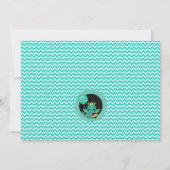 スパーキードラゴンベビーシャワー招待状ボーイズ#197 招待状 (裏面)