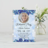 スパークエレガントリー金ゴールド退職パーティの招待状 招待状 (スタンド正面)