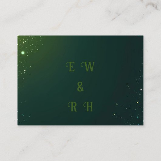 スパークエレガントル結婚ズ エンクロージャーカード (裏面)