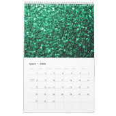 スパークカラフルルカスタムズ印刷カレンダー2025 カレンダー (3月 2026)