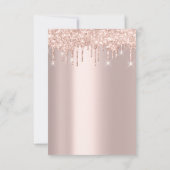 スパークグリッタードリプスバラブライダルシャワースウィート16th 招待状 (裏面)