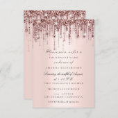 スパークグリッタードリプスバラブライダルシャワースウェルト16th 招待状 (正面/裏面)