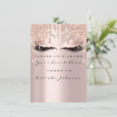 スパークスウィート16グリッタードリップスブライダルメイクアップ 招待状 (スタンド正面)