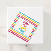 スパークストライプのリーキャンディ「歯の妖精から」ラベル フェイバータグ (インサイチュ)