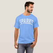 スパークス ネバダ州 スポーツ少年 レトロ Tシャツ (正面フル)