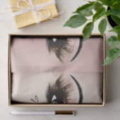 スパークバラ金ゴールド赤面まばたきサンキューアイズ 薄葉紙 (ギフト)