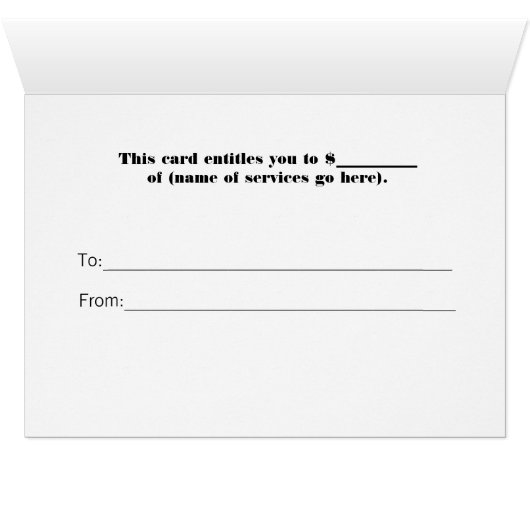 スパークフェイクリー銀シークンズ黒ギフトカード (内部横(下))