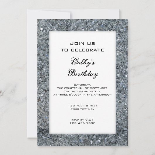 スパークフェイクル誕生日パーティー 招待状 (正面)