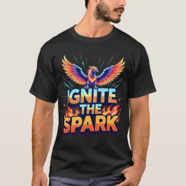 スパークフェニックスデザインを点火せよ Tシャツ