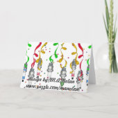 スパークプラグズシーズンのグリーティングカード シーズンカード (裏面)