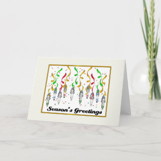 スパークプラグズシーズンのグリーティングカード シーズンカード