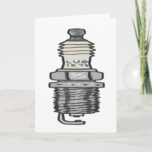 スパークプラグ整備士 カード (正面)