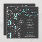 スパークモダンルニューイブパーティの招待状 招待状 (正面/裏面)