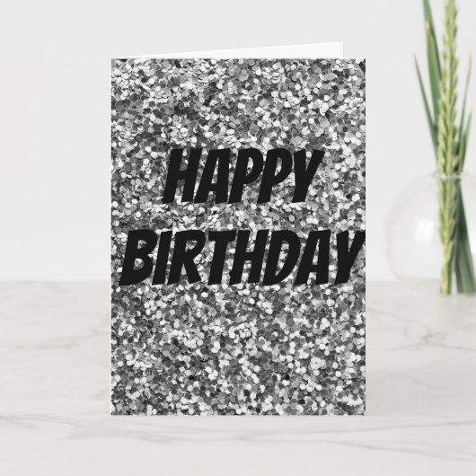 スパークユニークル誕生日カード カード (正面)