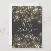 スパークラグジュアリーパインブランチ企業のクリスマス 招待状 (裏面)