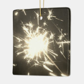 スパークラーズ花火スパークラクリスマス セラミックオーナメント (左)