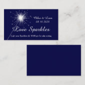 スパークラーラベル エンクロージャーカード (正面/裏面)