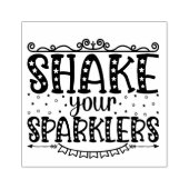 スパークラー振って  ラバースタンプ (インプリント)