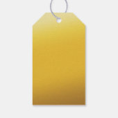 スパークラー金ゴールドギフトラベル ギフトタグ (裏面)