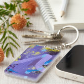 スパークラー デザインのキーチェーン キーホルダー (正面右)