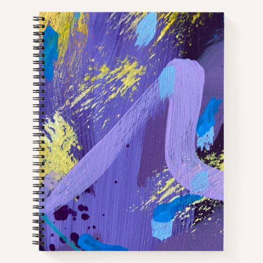 スパークラー デザインのノートブック ノートブック (正面)