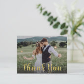 スパークラー 結婚式のお礼 ポストカード (スタンド正面)