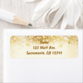 スパークリゴールデンホリデーライト住所 シール (インサイチュ)