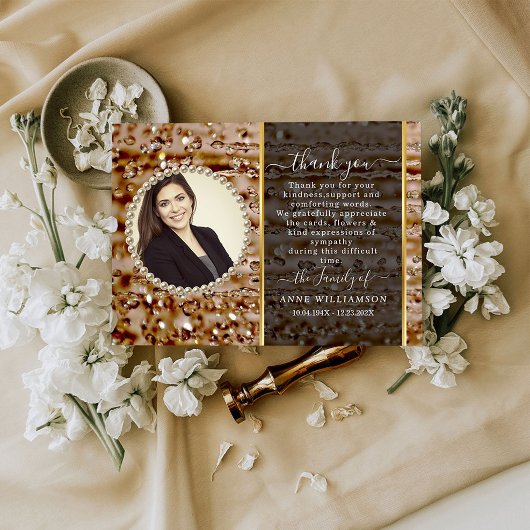 スパークリシック葬儀サンキューカード サンキューカード