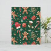 スパークリスクリスマススクラップブック紙 (スタンド正面)