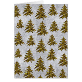 スパークリスクリスマスツリー上の抽象芸術シルバー紙