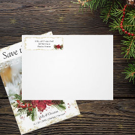 スパークリスクリスマス差出人住所ラベルシール ラベル