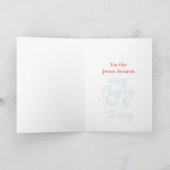 スパークリスマスボールホリデーカード シーズンカード (内部)