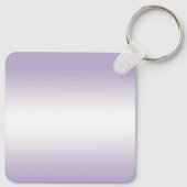 スパークリパープルグリッター装飾誕生日 キーホルダー (裏面)
