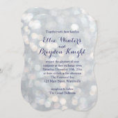 スパークリライツライト結婚式招待状 招待状 (正面/裏面)