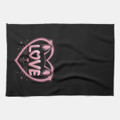 スパークリングキャットラブ キッチンタオル (横)
