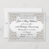 スパークリングダイヤモンド 60周年結婚記念日 招待状 (裏面)