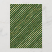 スパークリングチアー | エレガントなパーソナライズステーショナリー エンクロージャーカード (裏面)