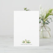 スパークリングチアー | エレガントなパーソナライズステーショナリー エンクロージャーカード (スタンド正面)