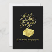 スパークリングニューイヤーブラックカードデザイン シーズンカード (正面)