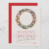 スパークリングリースの季節のご挨拶（法人用） シーズンカード (正面/裏面)